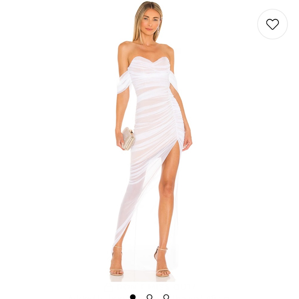 Nookie White & Nude Dress